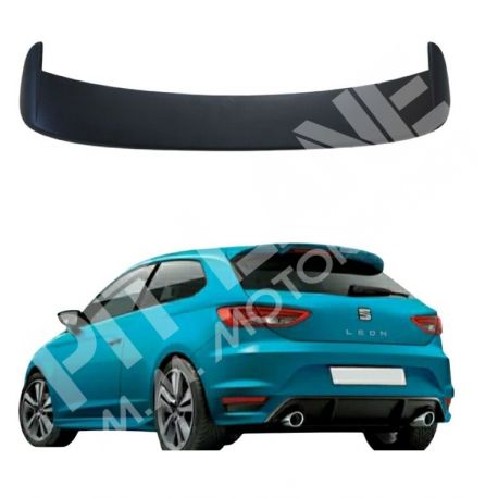 SEAT Leon 5F MK3 3Doors Aileron Arrière en fibre de verre