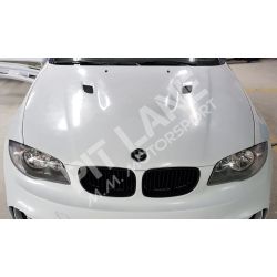 BMW E81/ E82 / E87 M3 Look Front hood in fiberglass