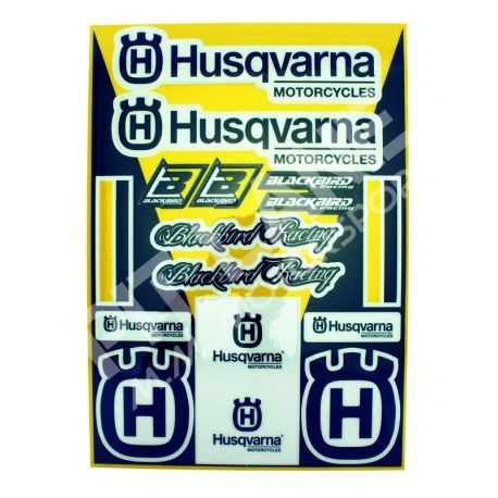 Kit adesivi universale Blackbird Standard Husqvarna 2015