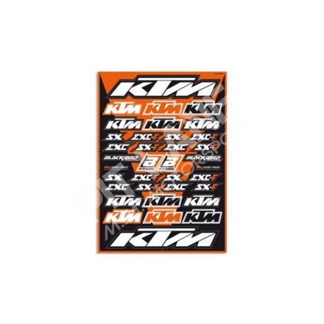 Kit adesivi universali Blackbird Racing KTM SX/SX-F EXC/EXC-F