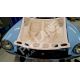 FIAT 124 Abarth Motorhaube mit Paar Lampenfassungen aus Fiberglas