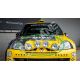 Renault CLIO S1600 Rallye Motorhauben Lichthalterung aus Kohlenstoff