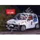 Fiat Abarth 500 Rallye Motorhauben Lichthalterung aus Glasfaser