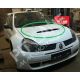 Renault CLIO S1600 Fiberglass frame the air intake on the bonnet