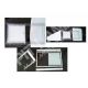 Kit scorrevole universale per porte e finestre in policarbonato/perspex/plastica