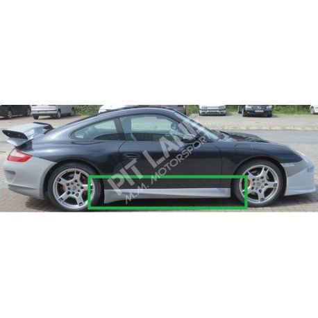 Porsche 997 GT3 LOOK Seitenschweller aus fiberglass (Paar)