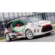 Citroen DS3 R3T - Citroen DS3 WRC - Peugeot 208 R5 - R2 Espejos retrovisores de fibra de vidrio (Espejos incluidos) (Pareja)