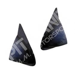 Peugeot 306 Rearview mirrors in carbon fibre (Mirrors included)(Pair)
