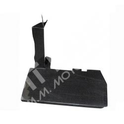 Ford Fiesta RRC Driver Footrest in carbonfibre