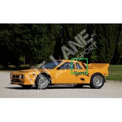 Lancia 037 Finestrino posteriore destro in policarbonato