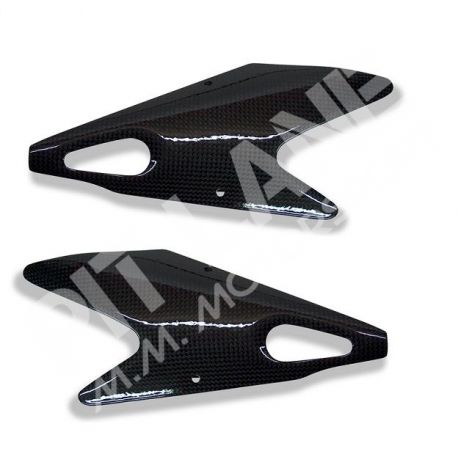 MV Agusta Brutale 750/910 Water Tank Cover Set left - right in carbon